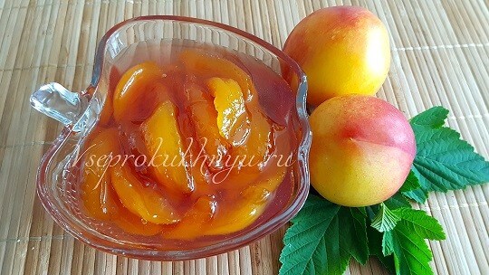 Варенье из нектарина на зиму простой рецепт с фото, пятиминутка, ассорти