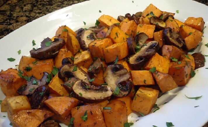 Шампиньоны с картошкой в духовке - рецепт с фото и видео пошагово