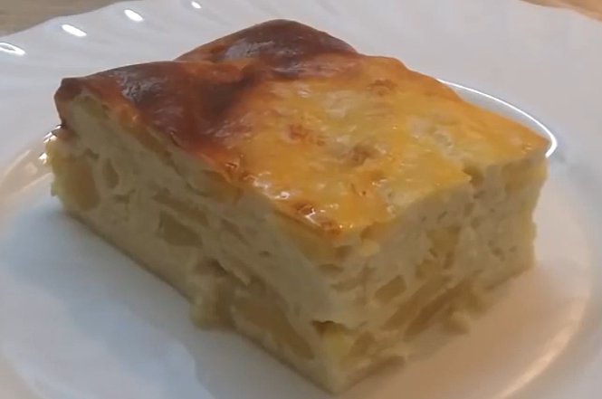 Як приготувати сирну запіканку з яблуками