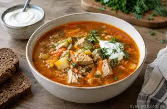 Розсольник з рисом і солоними огірками – два рецепти з томатною пастою