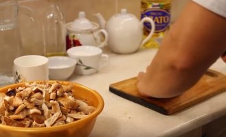 Як смажити опеньки