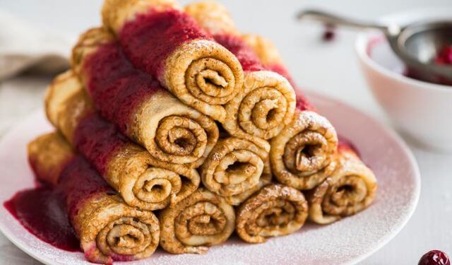 Блины на сыворотке - Вкусные рецепты тонких блинчиков с дырочками