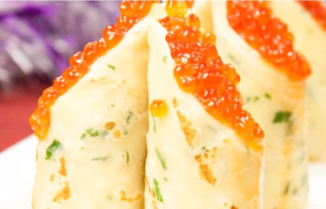 Блины с красной рыбой и сливочным сыром – 6 пошаговых рецептов приготовления