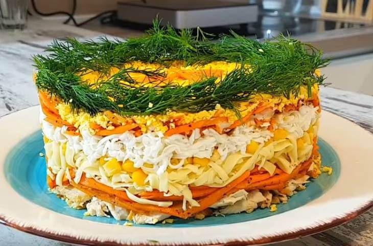 Салат с корейской морковью. 10 рецептов приготовления на любой вкус