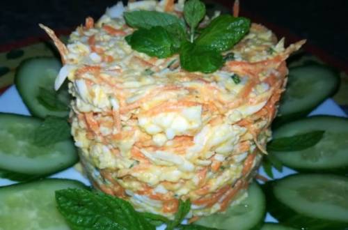 Салат с корейской морковью. 10 рецептов приготовления на любой вкус