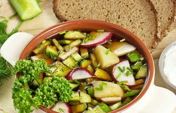 Как приготовить окрошку: 9 вкусных и простых рецептов пошагово с фото Видео