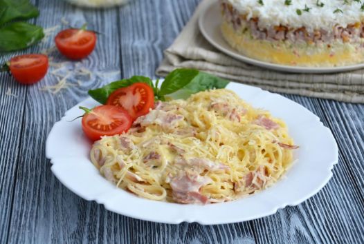 Паста карбонара с беконом и сливками: классический рецепт приготовления
