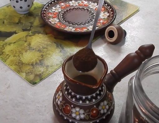 Как правильно варить кофе в турке на электрической плите