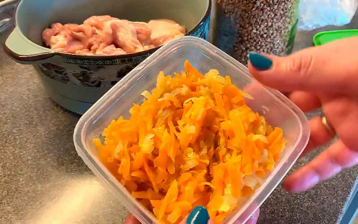 Курка з гречкою рецепт каші з м'ясом у духовці