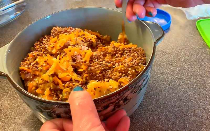 Курка з гречкою рецепт каші з м'ясом у духовці