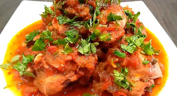 Чахохбілі з курки у мультиварці