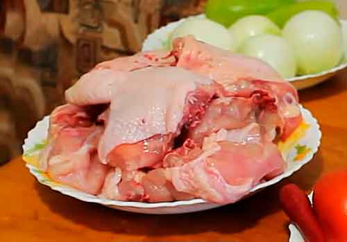 Чахохбілі з курки у мультиварці