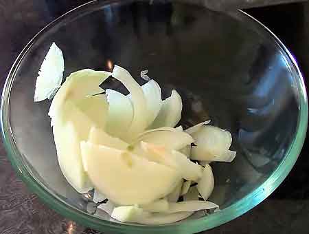 Шашлик з курки на сковороді