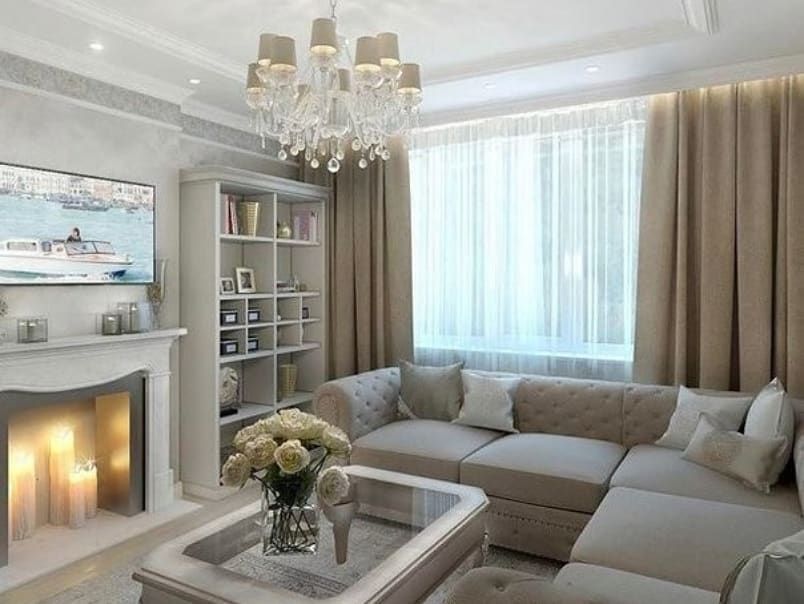 (+90 фото) Биокамины в современном интерьере гостиной