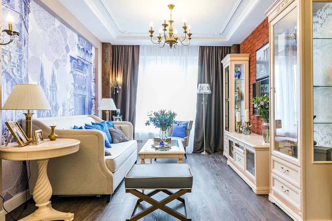 (+59 фото) Интерьер гостиной в бежевых тонах фото