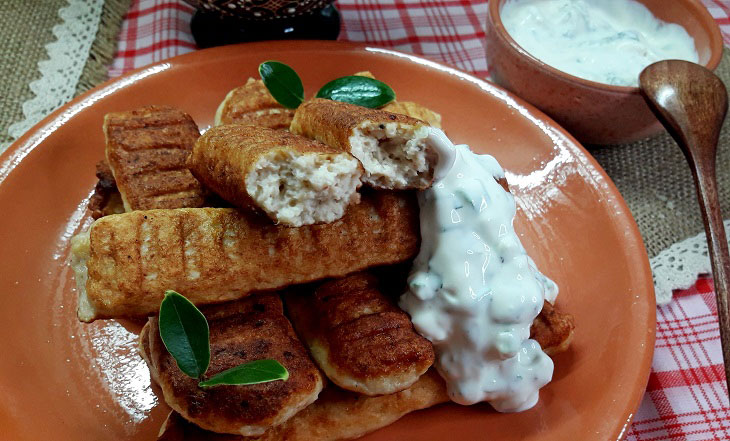 Домашні курячі ковбаски