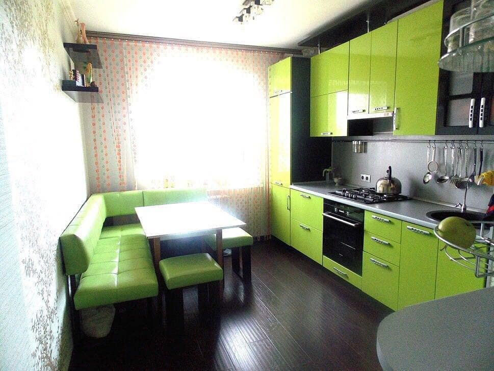 (+100 фото) Интерьер дома кухня совмещенная с гостиной
