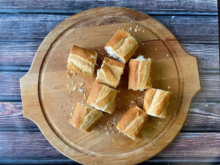 Тістечка з багету