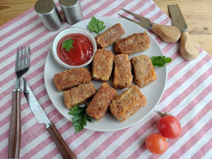 Сир у клярі – швидка закуска з доступних продуктів