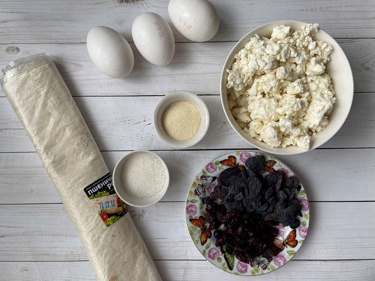 Запіканка з лавашу та сиру - цікавий десерт із найпростіших продуктів