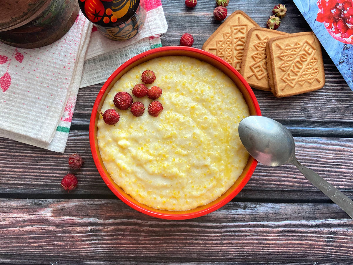 Кукурудзяна каша з манкою - цікавий та корисний рецепт
