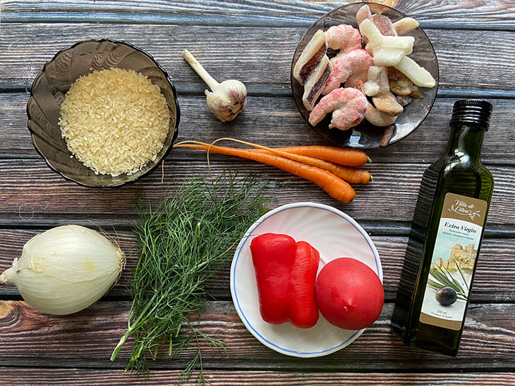 Рис з морепродуктами по-азіатськи - ефектна та автентична страва