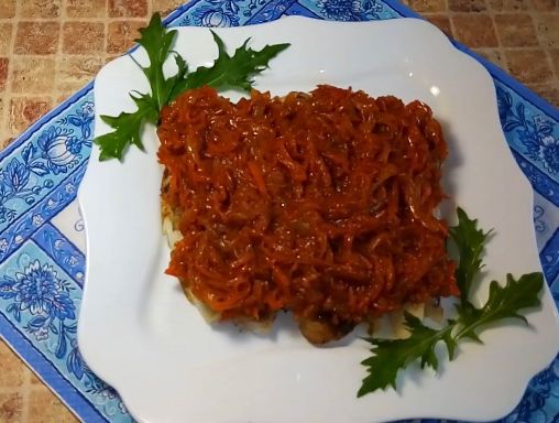 Риба під маринадом за класичним рецептом у духовці