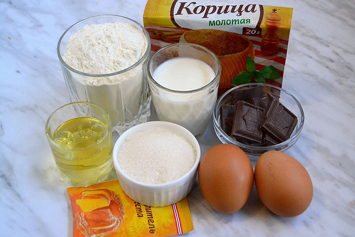 Маффіни з корицею та шоколадом - легкі, повітряні та ароматні