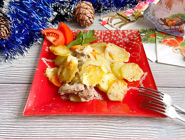 Картопля шарами з м'ясом у духовці - святкова та бюджетна страва
