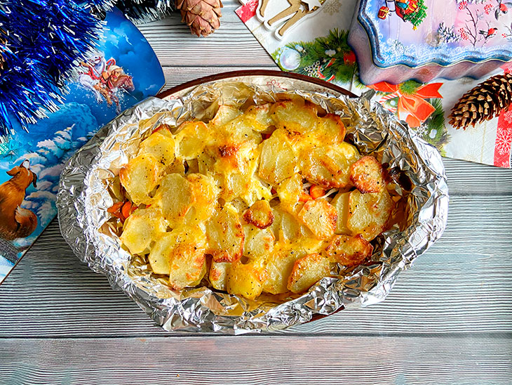Картопля шарами з м'ясом у духовці - святкова та бюджетна страва