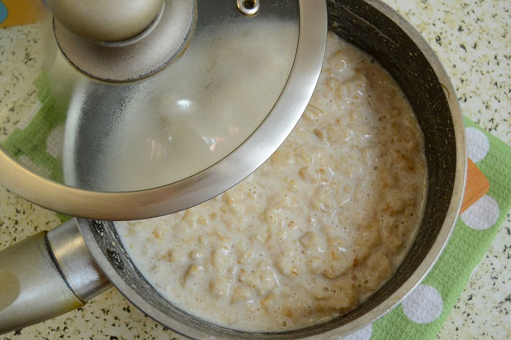 Вершкова вівсяна каша
