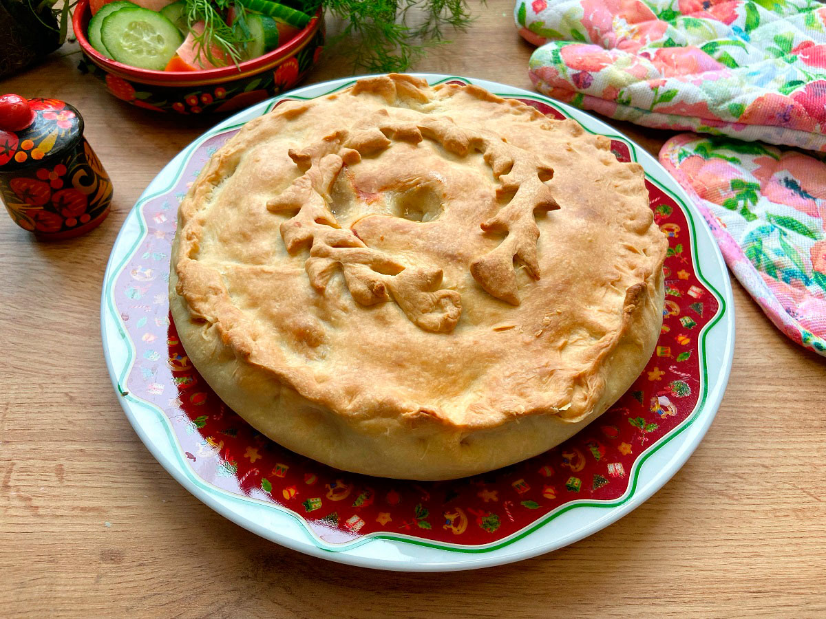 Курник простий – старовинний царський пиріг