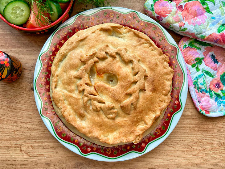 Курник простий – старовинний царський пиріг