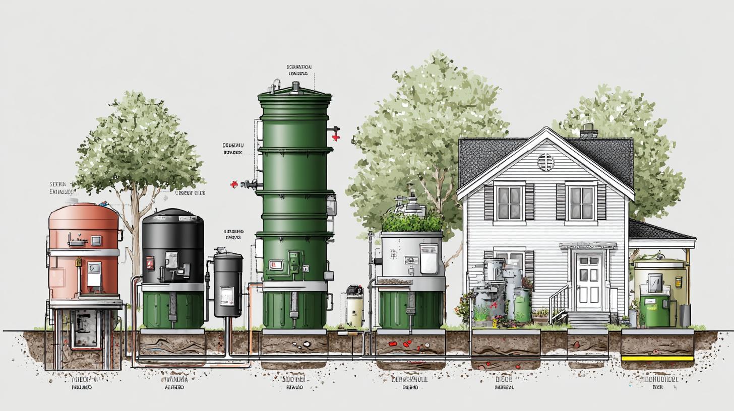 Diagram of the Bokashi system operation; comparison of types of home disposers. Перетворюємо кухонні відходи на чорне золото: детальний посібник із домашнього компостування