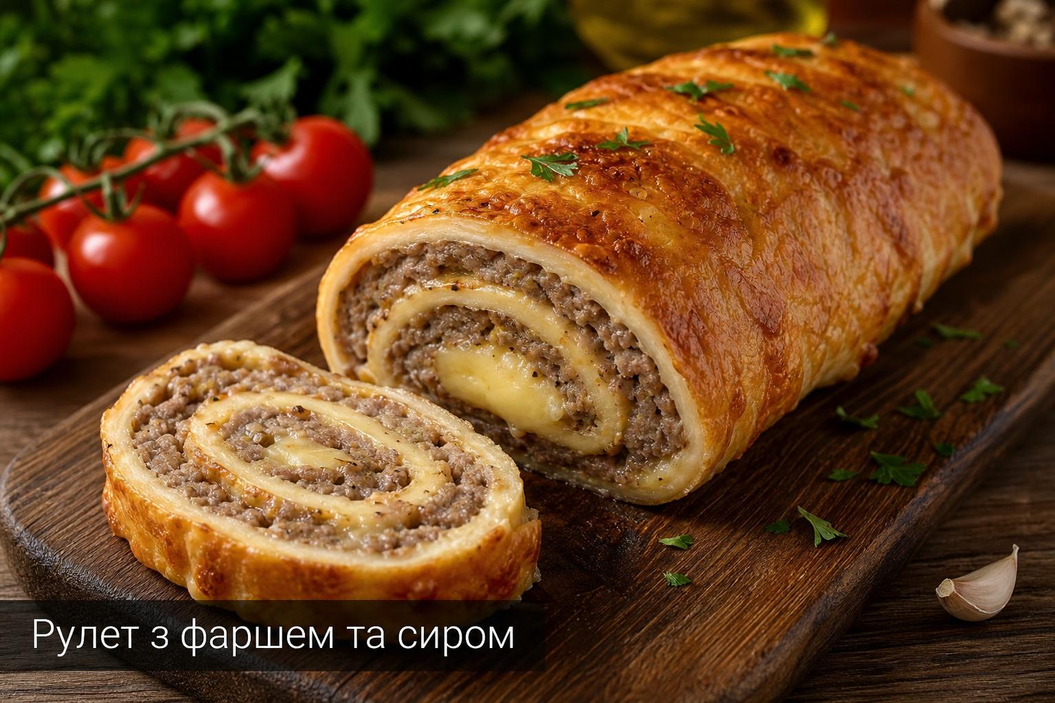 Рулет з фаршем та сиром — 3 рецепти. Підсумок: який рецепт обрати Рулет з фаршем та сиром — 3 рецепти. Підсумок: який рецепт обрати