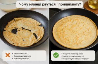 Млинці рвуться і прилипають до сковороди: розбираємо причини і вирішуємо проблему раз і назавжди