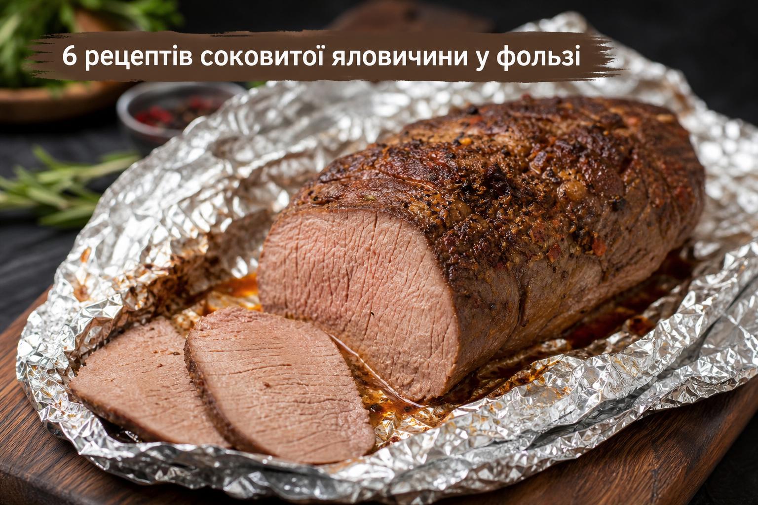 Яловичина запечена у фользі в духовці — 6 рецептів соковитого і м’якого м’яса. Типові помилки при запіканні яловичини у фользі Яловичина запечена у фользі в духовці — 6 рецептів соковитого і м’якого м’яса. Типові помилки при запіканні яловичини у фользі