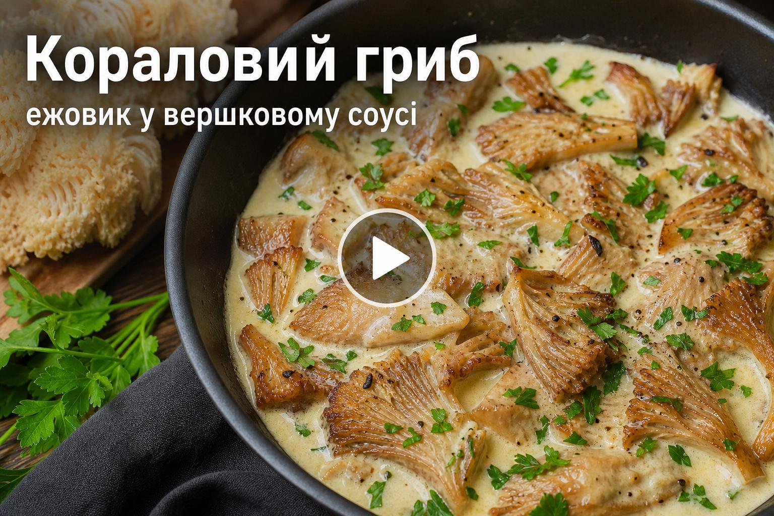 Кораловий гриб – рецепт приготування ежовика покроково з фото і відео. Ежовик у вершковому соусі Кораловий гриб – рецепт приготування ежовика покроково з фото і відео. Ежовик у вершковому соусі
