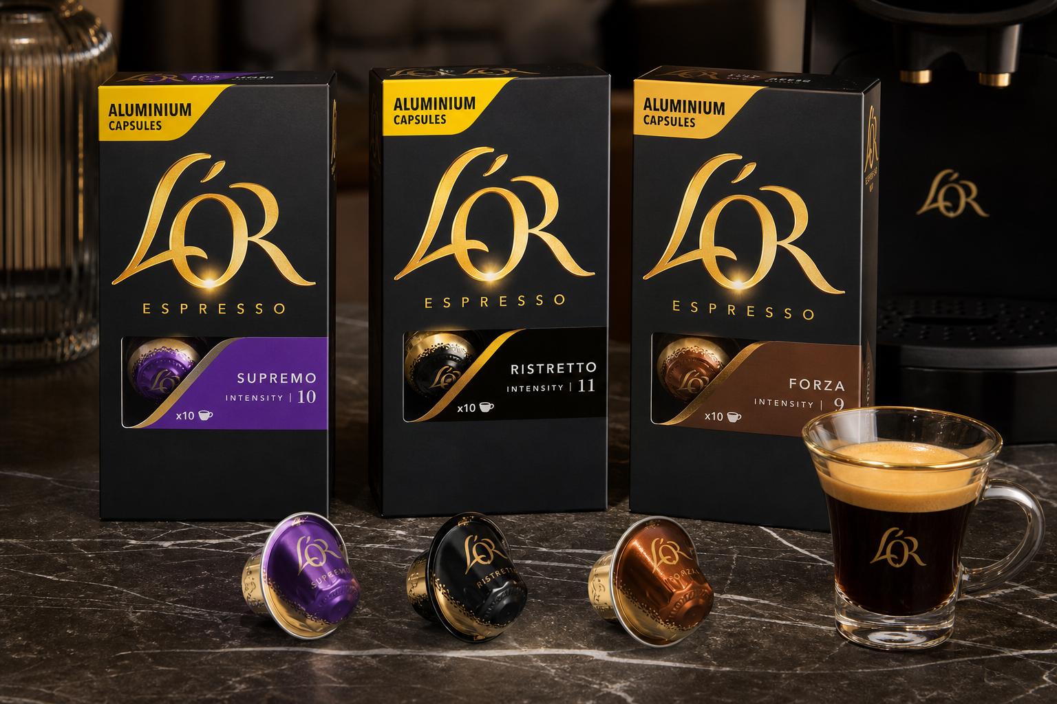 L’OR капсули для Nespresso L’OR капсули для Nespresso