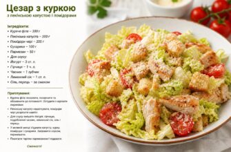 Цезар з куркою, пекінською капустою і помідорами: покроковий рецепт з усіма секретами