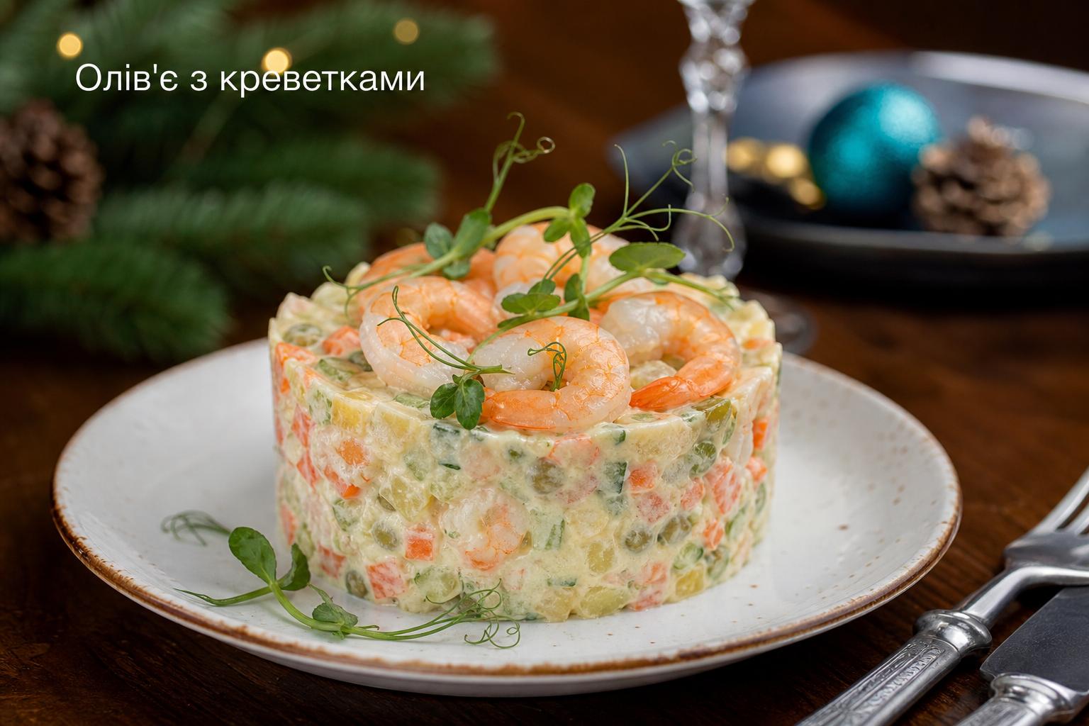 Олів'є з креветками – 3 рецепти з фото. Чому олів'є з морепродуктами — це вдала ідея Олів'є з креветками – 3 рецепти з фото. Чому олів'є з морепродуктами — це вдала ідея