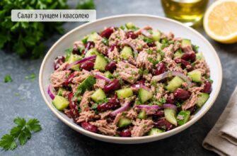 Салат з тунцем і квасолею: простий рецепт, який рятує в будь-який день