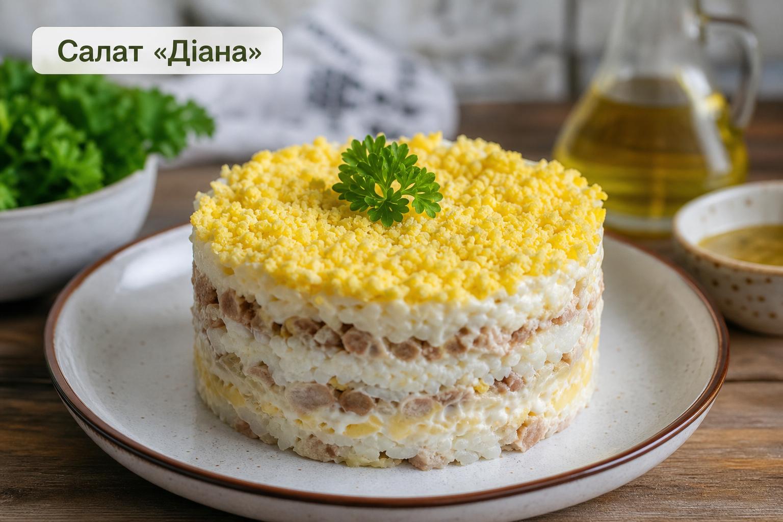 Рецепт смачного салату «Діана» з печінки тріски з рисом та яйцями. Як зробити заправку без майонезу Рецепт смачного салату «Діана» з печінки тріски з рисом та яйцями. Як зробити заправку без майонезу