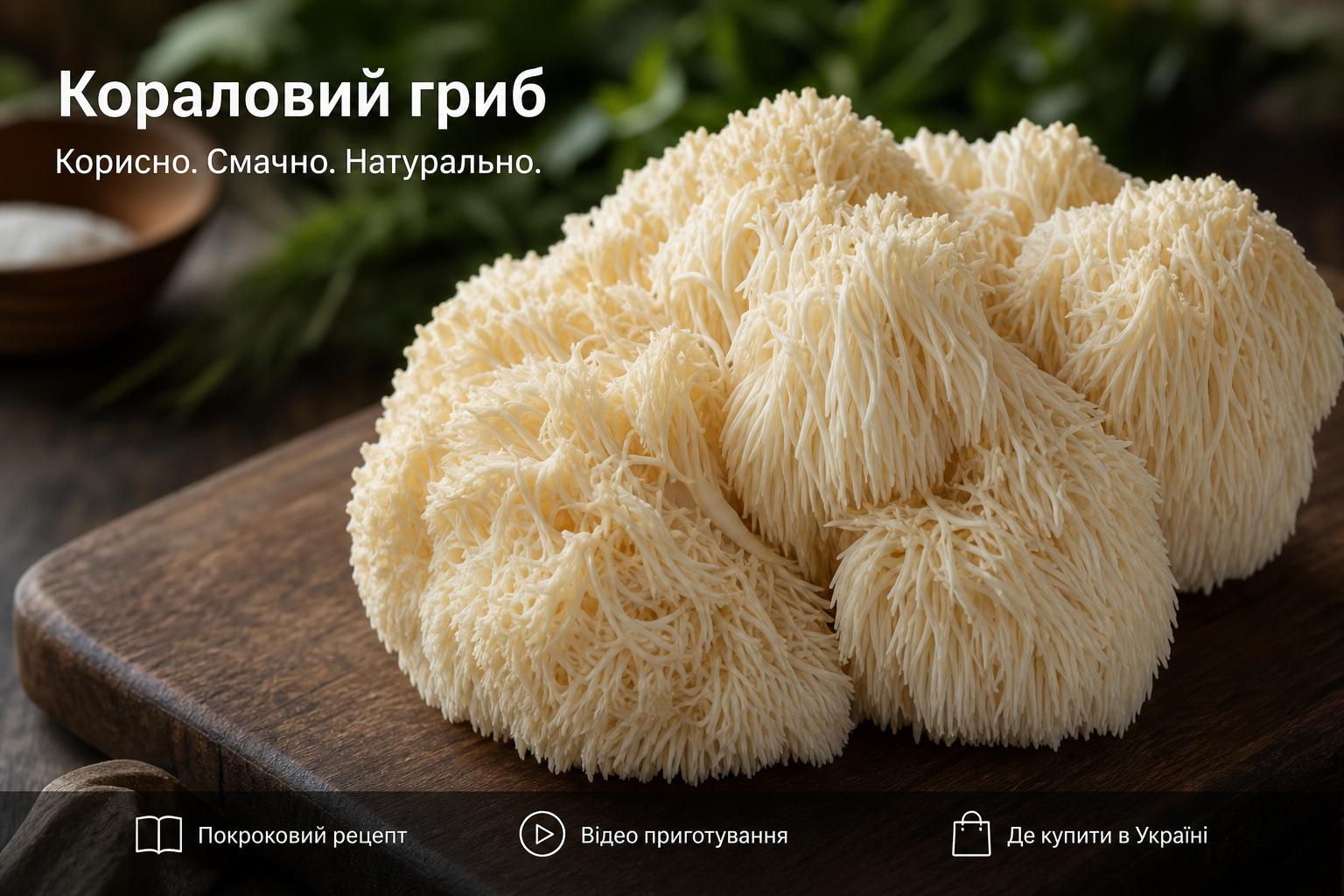Кораловий гриб – рецепт приготування ежовика покроково з фото і відео. Де купити ежовик гребінчастий в Україні Кораловий гриб – рецепт приготування ежовика покроково з фото і відео. Де купити ежовик гребінчастий в Україні