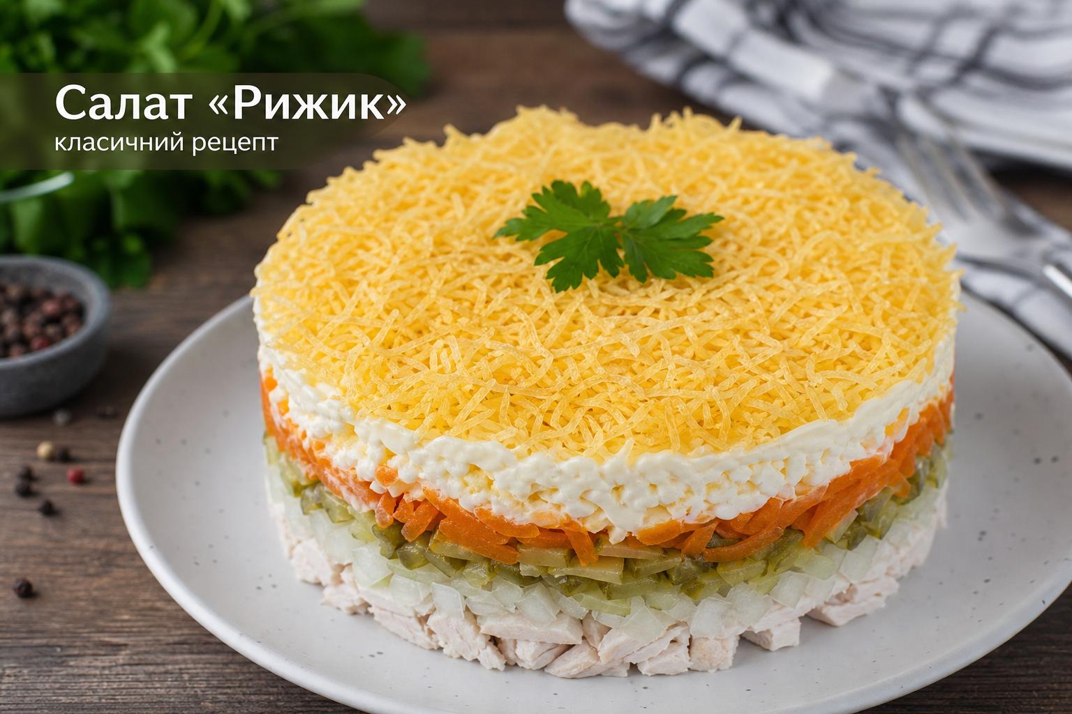 Салат рижик – класичний рецепт з фото покроково в домашніх умовах. Чому цей рецепт не застаріває Салат рижик – класичний рецепт з фото покроково в домашніх умовах. Чому цей рецепт не застаріває