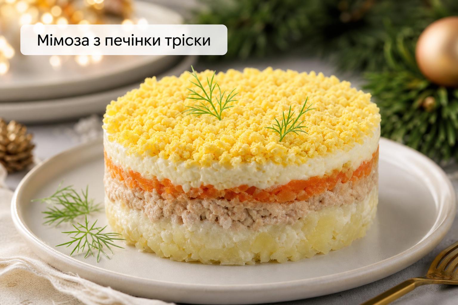 Салат "Мімоза" з печінки тріски на Новий рік. Порівняння варіантів салату "Мімоза": яку рибу обрати Салат "Мімоза" з печінки тріски на Новий рік. Порівняння варіантів салату "Мімоза": яку рибу обрати