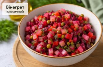 Вінегрет класичний: 11 простих покрокових рецептів смачного салату з овочів