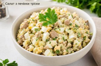 Салати з печінки тріски: прості рецепти, які готуються за 15 хвилин