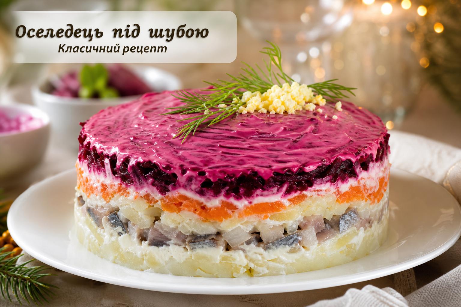 Оселедець під шубою: Класичний рецепт приготування. Зберігання готового салату Оселедець під шубою: Класичний рецепт приготування. Зберігання готового салату