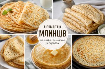 Тонкі млинці з дірочками на кефірі й молоці з окропом: 5 перевірених рецептів